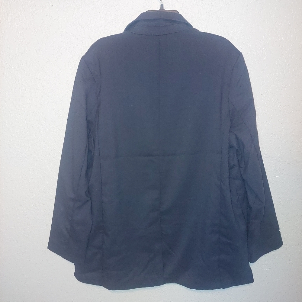 NWT American Eagle Navy Blue 2 Button Front Blazer XL - Picture 2 of 6